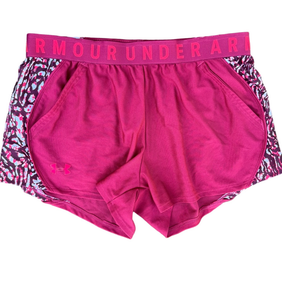 Under Armor Pink Shorts - Medium - Picture 1 of 3